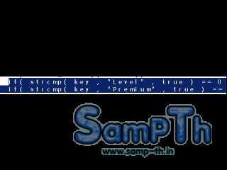 กด Ctrl+F ค้นหาคำว่า  if( strcmp( key , "Level" , true ) == 0 ) { val = ini_GetValue( Da ...
